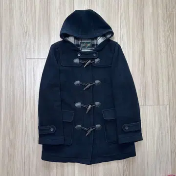 이스트 보이 더플 코트 네이비 체크 11호