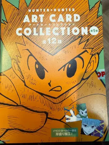 HUNTER x HUNTER 아트 카드 컬렉션 미개봉 12점