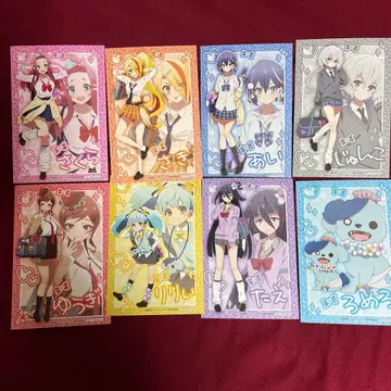 좀비랜드 사가 메디코스 헤이세이 갸루 POPUP 엽서 컴플리트