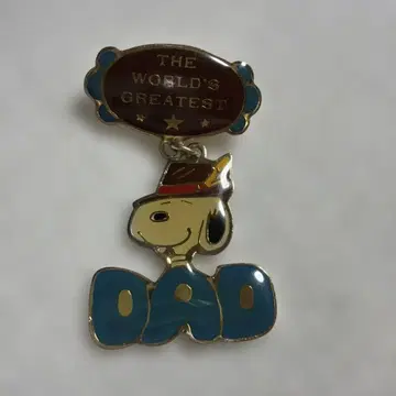 앤티크 스누피 배지