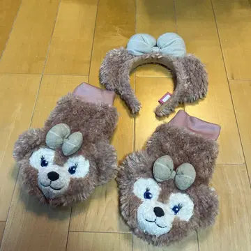 디즈니 리조트 셰리 메이 장갑 머리띠 세트