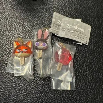 주토피아 닉 주디 아이스캔디 가챠가챠