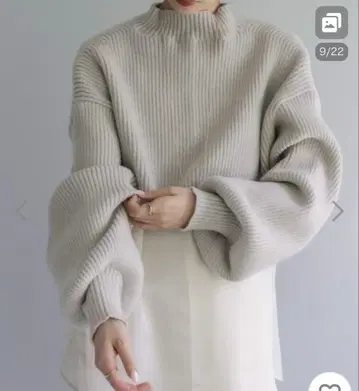 mystic 니트 그레이