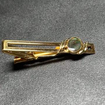 컨디션 최상 레어 암모나이트 금 도금 GP 각인 넥타이핀 타이핀 타이바