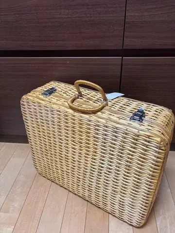 쇼와 레트로 바스켓 빈티지