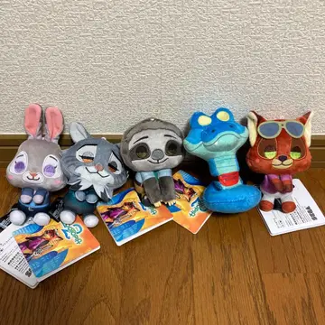 주토피아2 마스코트 Vol.2 컴플리트품 + vol.3의 1종 5종 세트