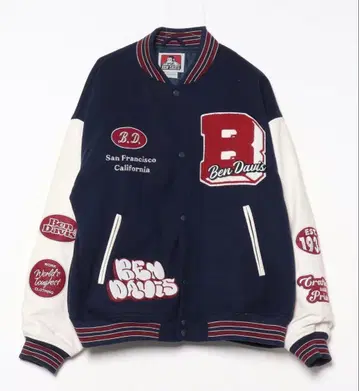 Ben Davis 바시티 자켓 스타디움 점퍼 L 사이즈