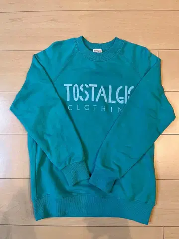 토탈지크 클로징 맨투맨 블루그린