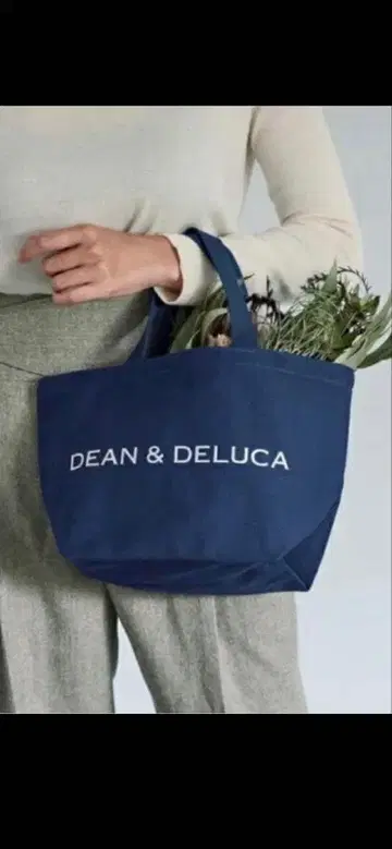 DEAN & DELUCA 2025 라피스 블루 S 사이즈 차리티 토트