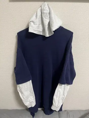 레이어드 후드티 롱티셔츠 11747391