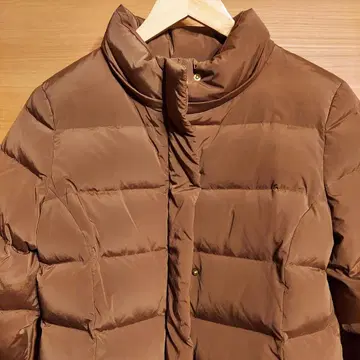 Demi-Luxe BEAMS 데밀 다운 코트 카멜 컬러