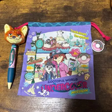 주토피아 닉 볼펜 복조리