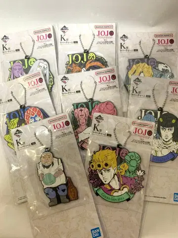 제일복권 죠죠의 기묘한 모험 황금의 바람 K상 러버 참 전 8종 세트