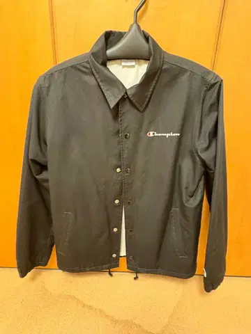 Champion 블랙 나일론 자켓 S