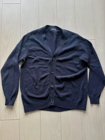 greenlabelrelaxing 실크 V넥 가디건