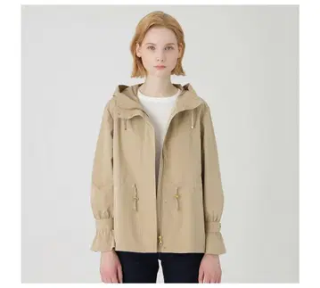 BLUE LABEL 하이 멀티 매트 타프타 마운틴 후드티