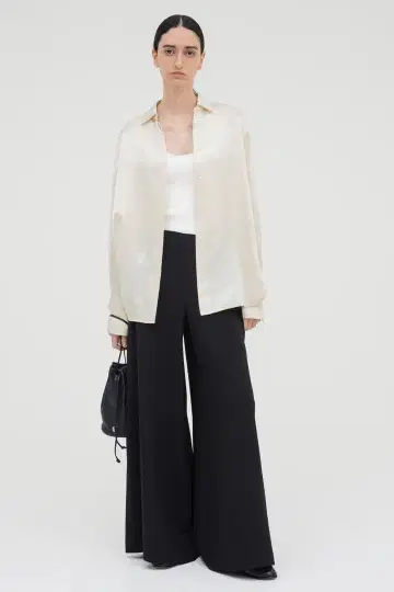 [ imperf. ] Flare Wide Trousers