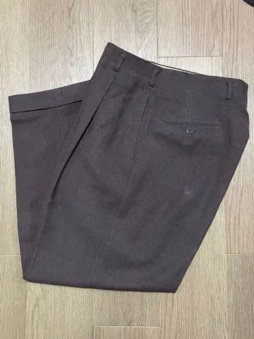 레어 50s 울 네프 슬랙스 로카빌리 TALON 지퍼