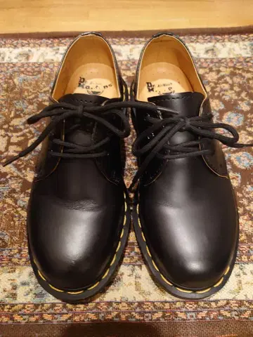 Dr. Martens 블랙 로퍼 3홀 UK4 23cm