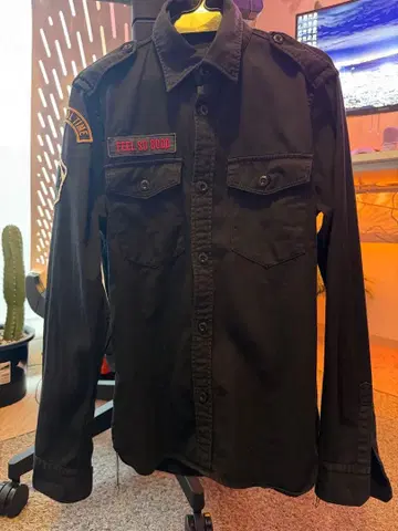 hysteric glamour 밀리터리 셔츠 S