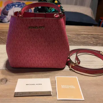 MICHAEL KORS 핑크 숄더백
