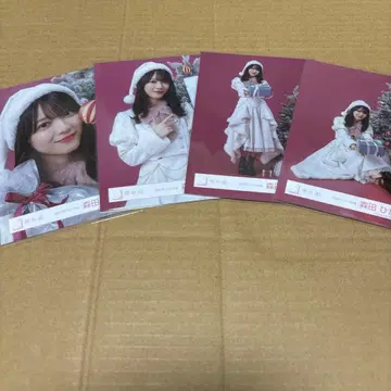 사쿠라자카46 모리타 히카루 2025년 산타 의상 4종 컴프