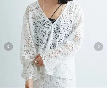 SHENERY 2023SS 레이스 가디건