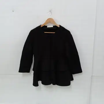 12.9 M650P 앙드셰리미 프릴 자켓 블랙 M 숏