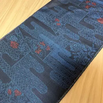 순수 실크 오시마 옷감 폭 약 31cm X 10m