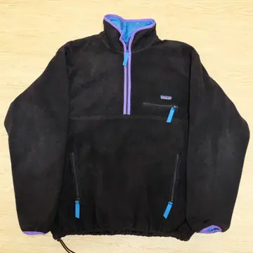 80s/patagonia / 그리세이드 / 하프 지퍼 플리스/USA/XL