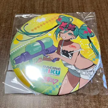 레이싱 미쿠 2025 세팡 BIG 캔뱃지 하츠네 미쿠 캔뱃지