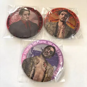 용과 같이 마지마 복권 세가 럭키 복권 F상 캔 배지 마지마 고로