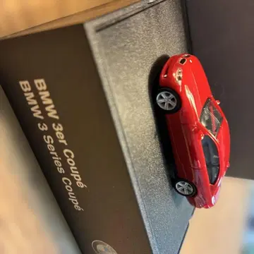 정품 BMW 3시리즈 쿠페 (E92) 빨간색 미니카