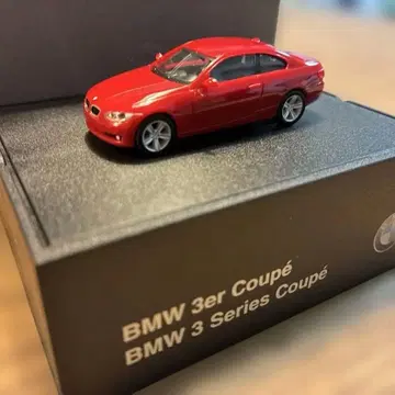 정품 BMW 3시리즈 쿠페 (E92) 빨간색 미니카