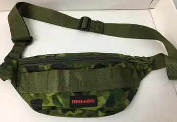 브리핑 새상품급 카모플라쥬 립스탑 허리 백