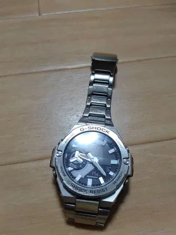 G-SHOCK GA-2100 메탈 밴딩 블랙