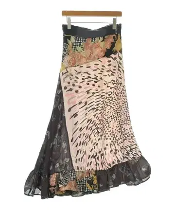 LAURENCE HELLER 롱 맥시 길이 스커트 여성용