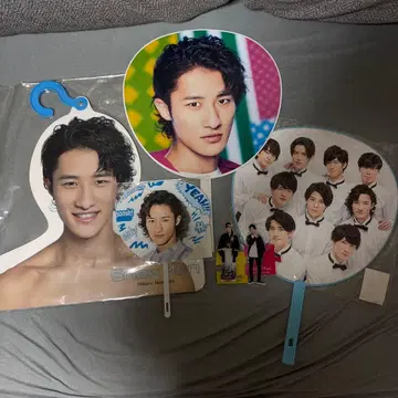 SnowMan 이와모토 히카루 중심 굿즈 세트