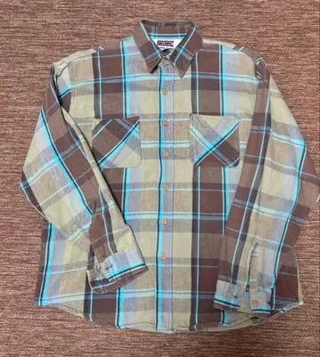 [ 새상품급 ] BIG MAC 빅맥 80s 플란넬 셔츠 사이즈 L