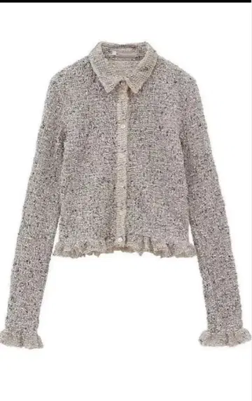 CLANE MIX MESH GATHER SHIRT