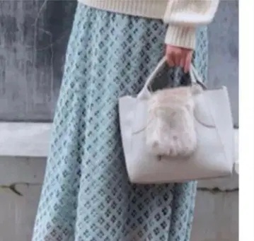 택없는 새상품 Techichi 레이스 스커트