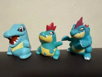 포켓몬 손가락 인형: 아라떼, 엘리게이, 대포문 진화 세트