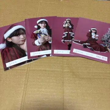 사쿠라자카46 무라야마 미우 2025년 산타 의상 4종 컴프