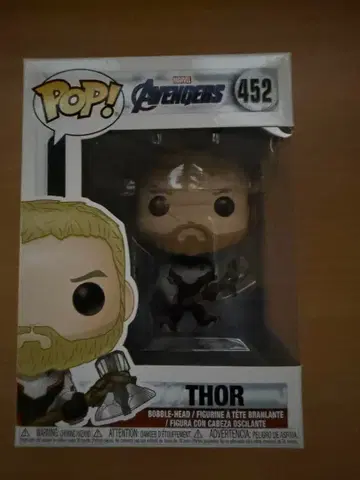 Funko Pop! 토르 (어벤져스) 452 피규어