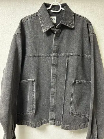 ZARA 자라 데님 자켓 그레이