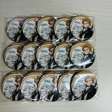 나의 히어로 아카데미아 히로아카 호크스 AJ2025 십걸 캔뱃지 14개