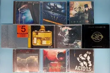 SIAM SHADE 에이키 CD 묶음 10장 세트