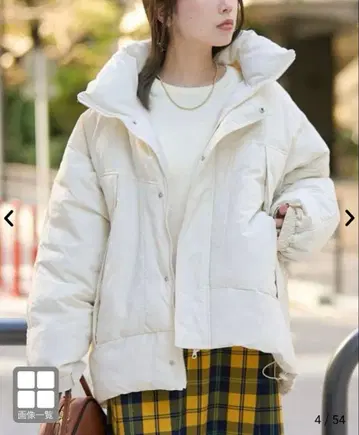 [ 새상품급 ] coen 발수 몬스터 패딩 자켓 ( 숏 기장 )