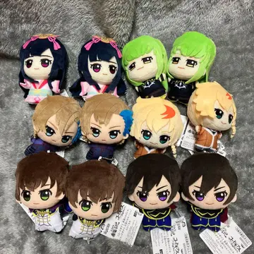 코드기어스 치비 봉제 인형 묶음 판매