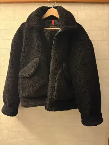 ALPHA 보아 자켓 M 블랙